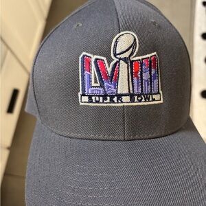 Nwot sport-tek Gray snapback Super Bowl LVIII nfl film crew hat super rare
